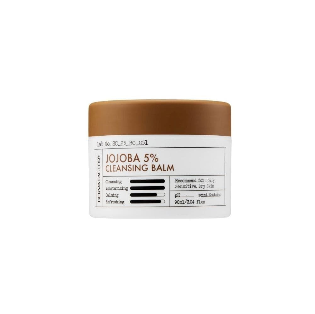 Очищаючий гідрофільний бальзам Derma factory Jojoba 5% Cleansing Balm