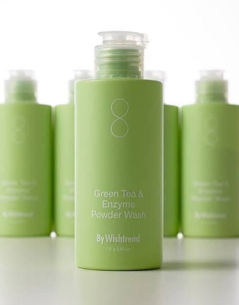 Ензимна пудра з екстрактом зеленого чаю BY WISHTREND Green Tea & Enzyme Powder Wash 3