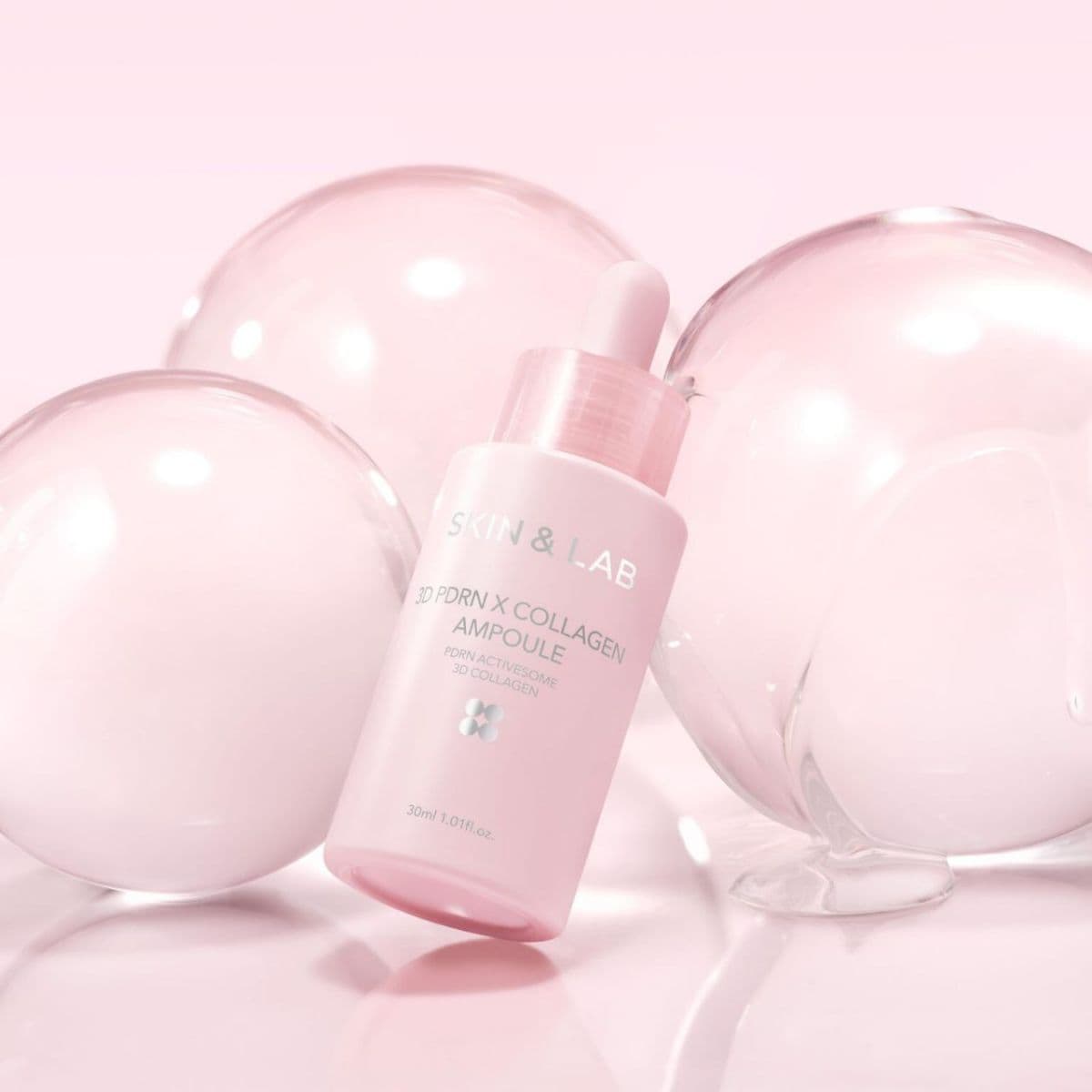 Сироватка для пружності та зволоження шкіри SKIN&LAB 3D PDRN × Collagen Ampoule, 30 мл 2