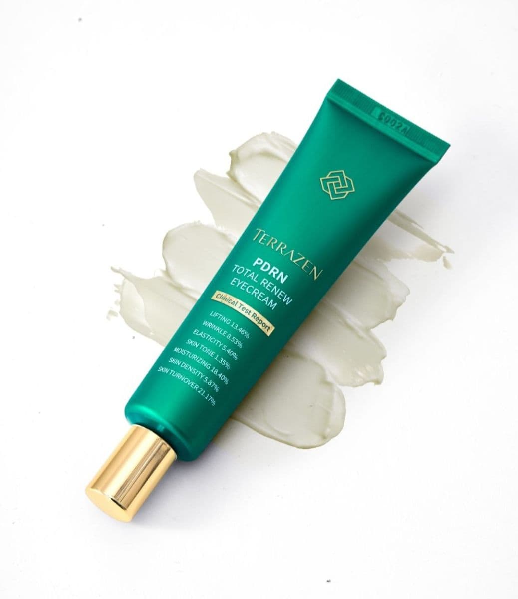 Відновлюючий крем з полінуклеотидами для зони навколо очей TERRAZEN PDRN TOTAL RENEW EYECREAM