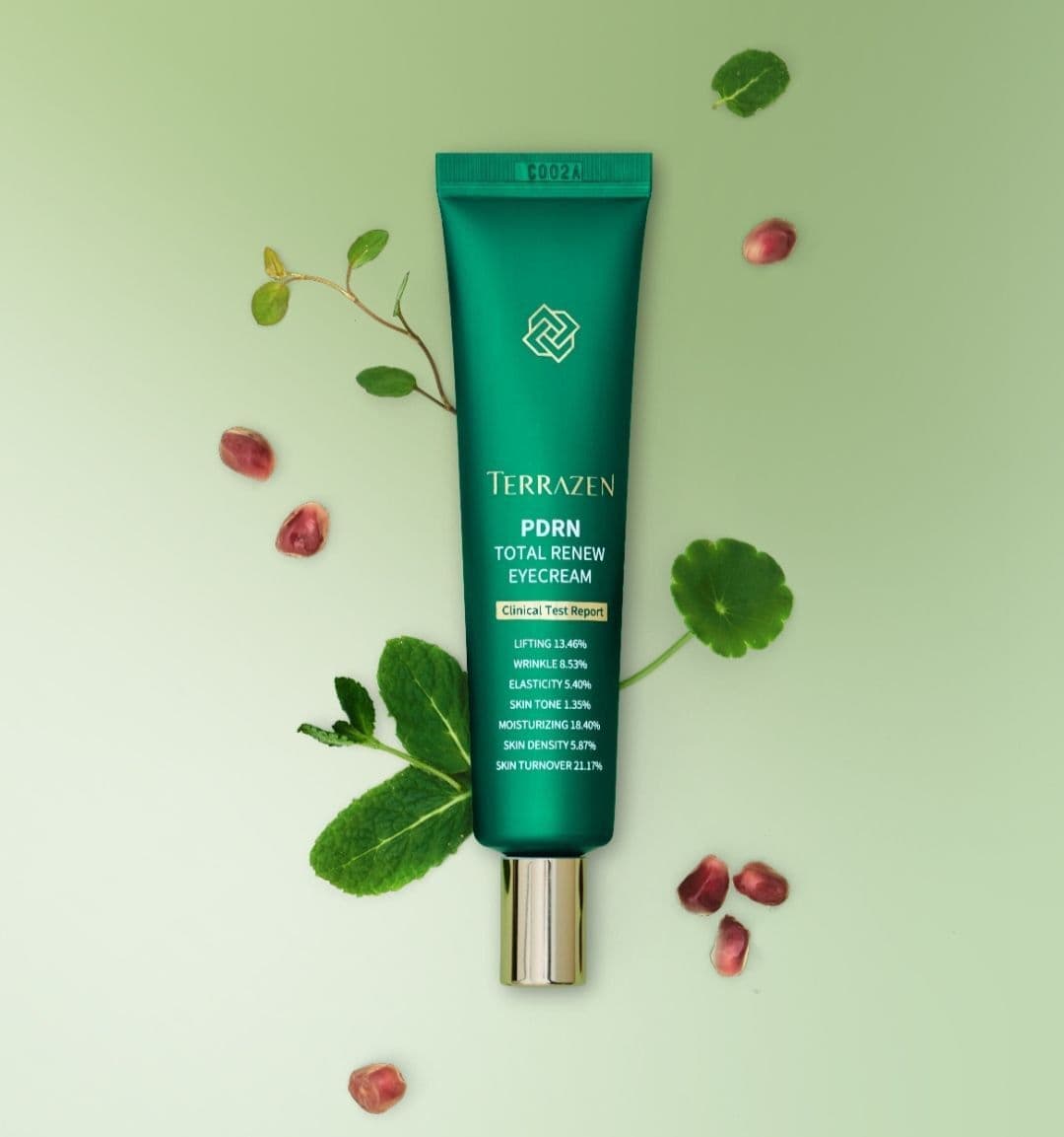 Відновлюючий крем з полінуклеотидами для зони навколо очей TERRAZEN PDRN TOTAL RENEW EYECREAM 3