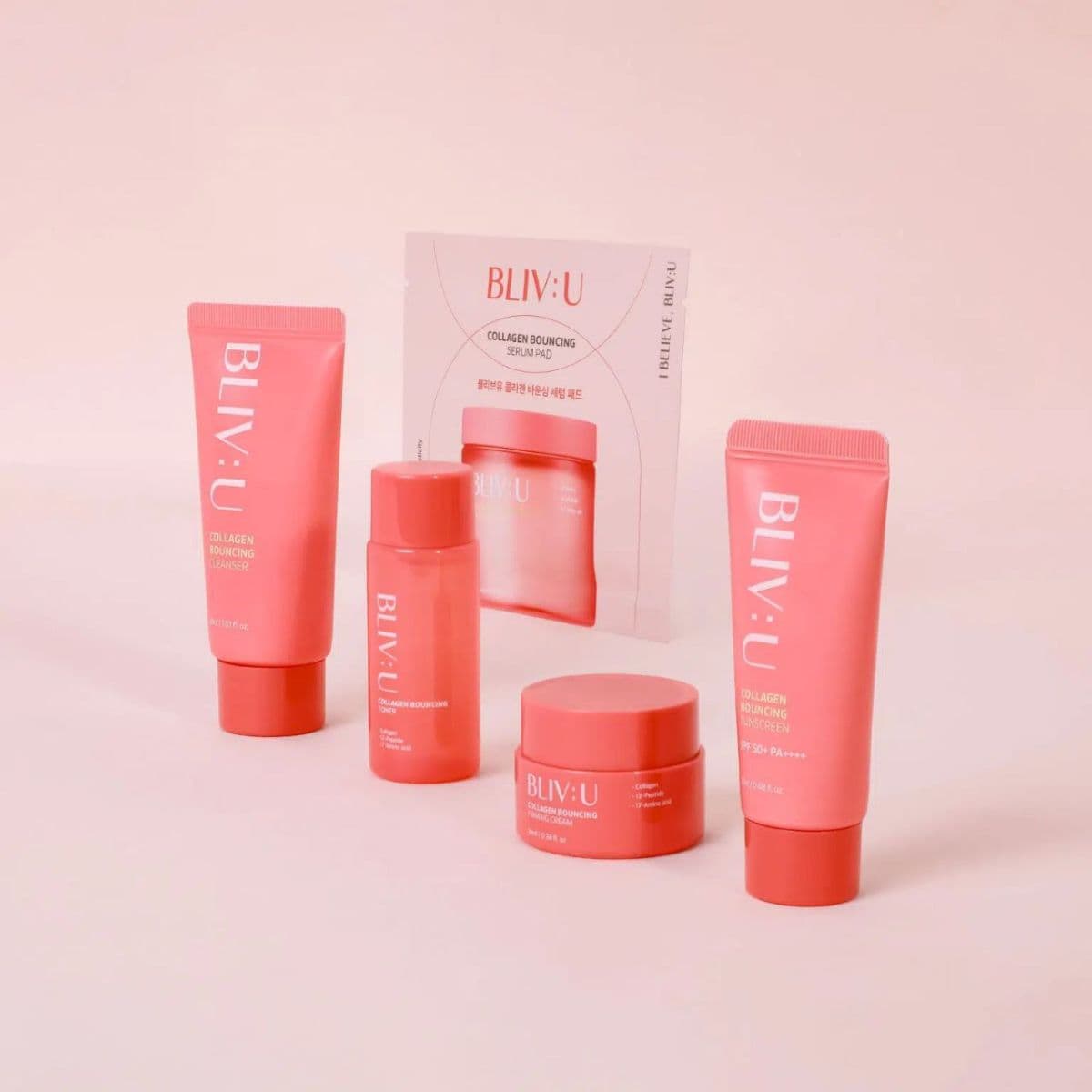 Набір мініатюр BLIV:U Collagen Bouncing Trial Kit 3