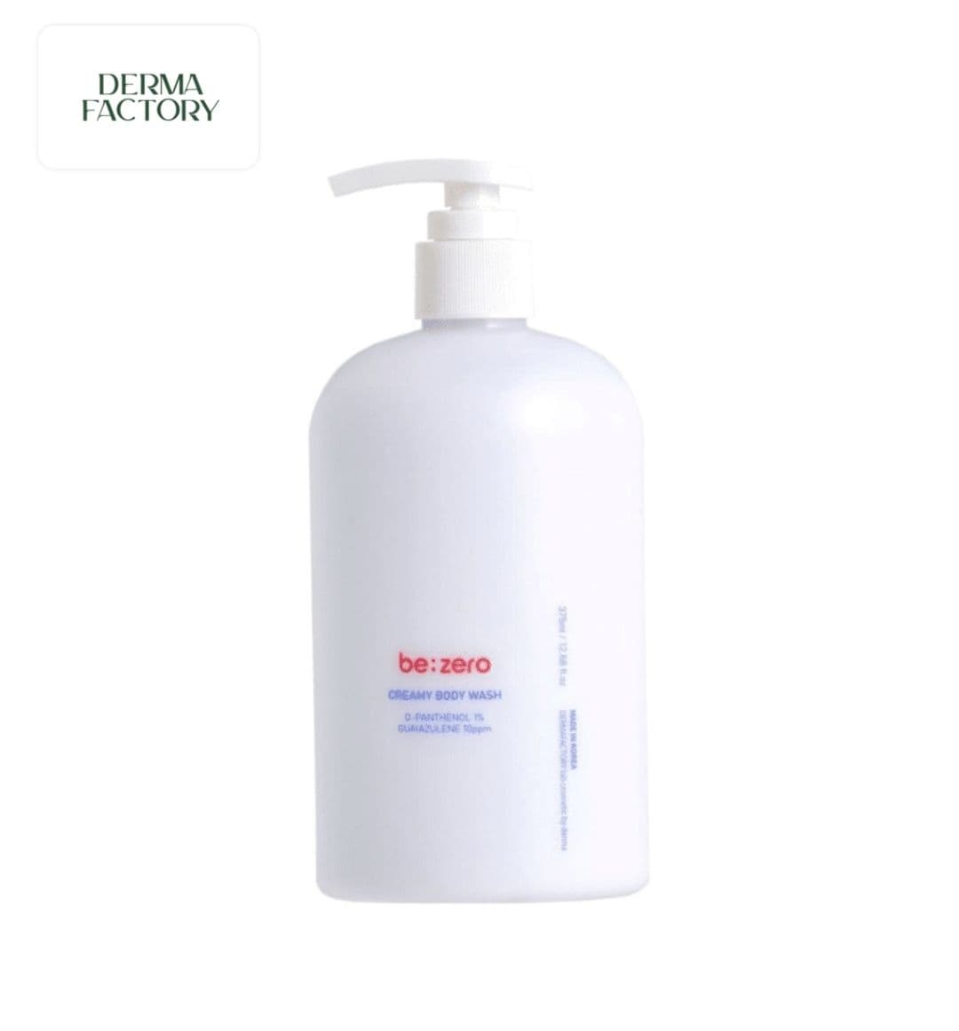 Зволожувальний крем-гель для душу Derma factory be:zero Creamy Body Wash