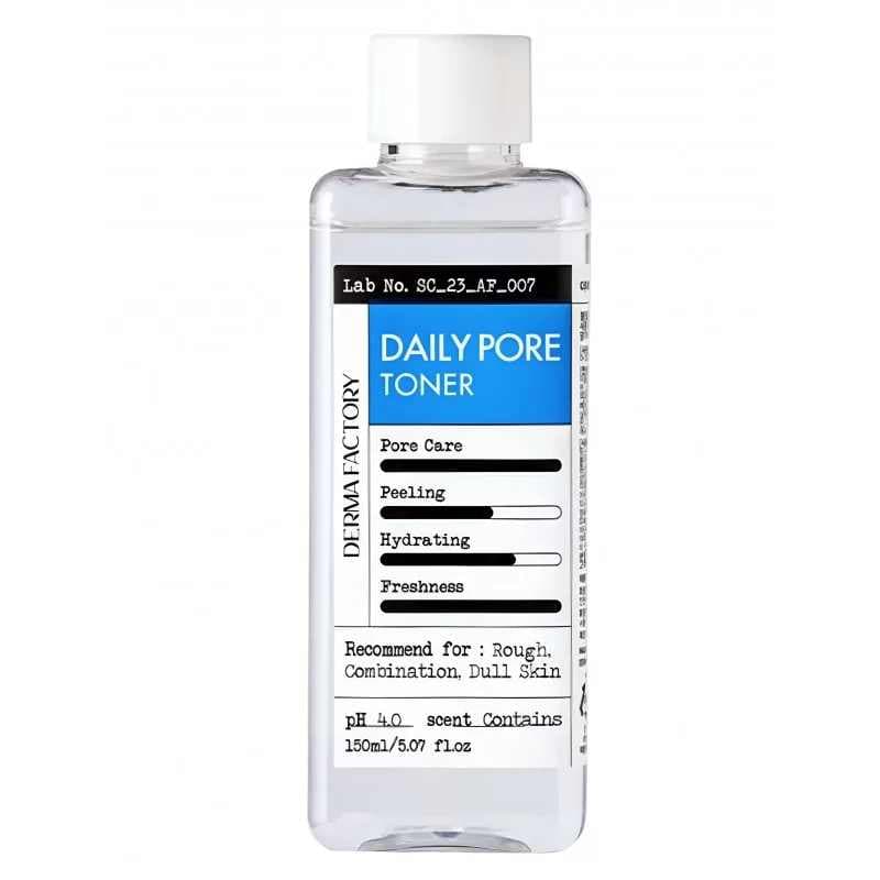 Кислотний тонер для жирної та проблемної шкіри Derma factory Daily Pore Toner