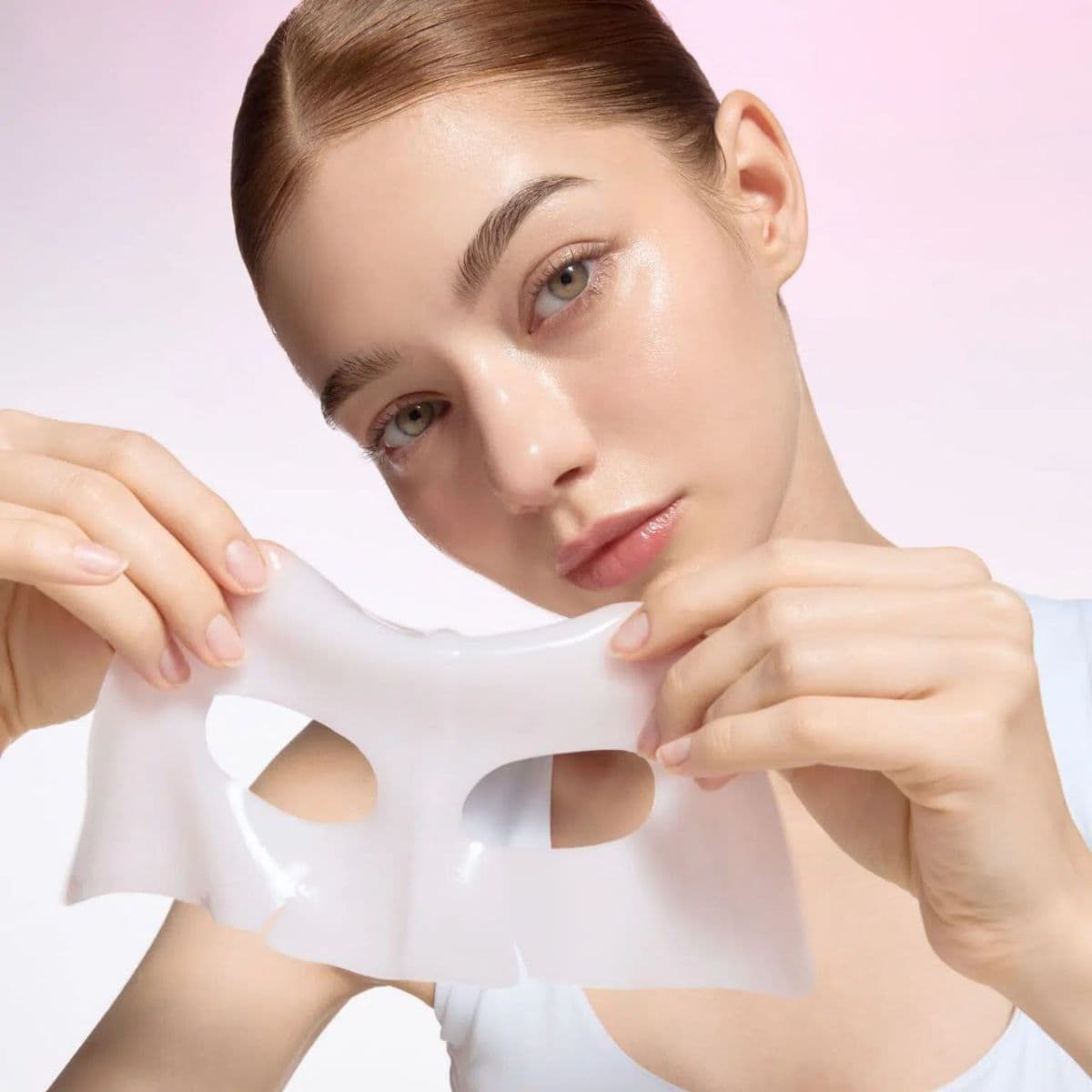 Гелева маска з колагеном ROUND LAB Camellia Deep Collagen Firming Gel Mask 3