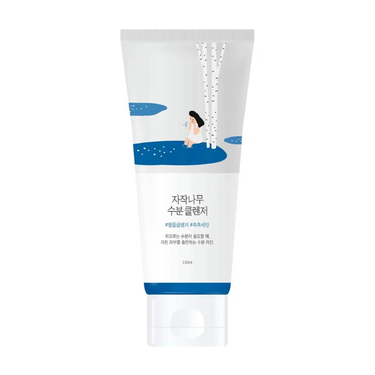 Гель для очищення шкіри з березовим соком ROUND LAB Birch Juice Moisturizing Cleanser