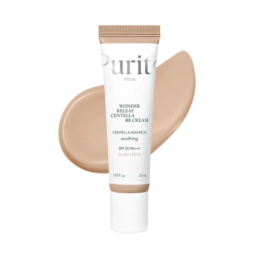 BB-крем з екстрактом центелли Purito Seoul Wonder Releaf Centella BB Cream 21 Light Beige