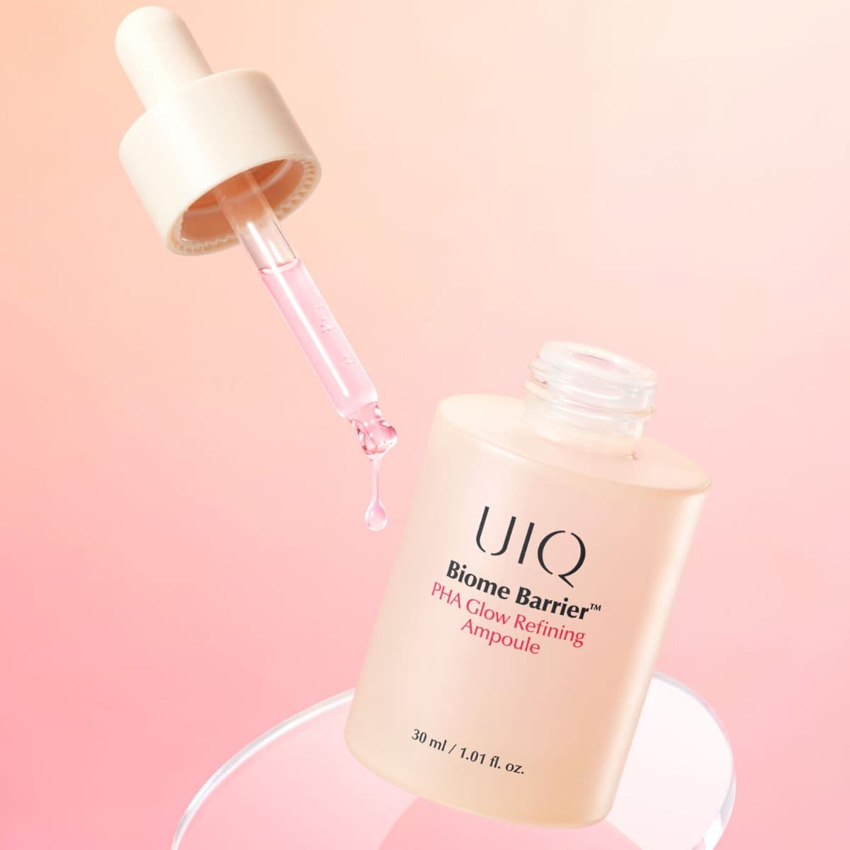 Cироватка з глюконолактоном UIQ Biome Barrier™ PHA Glow Refining Ampoule 2