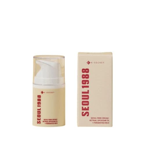 Антивіковий крем для обличчя з ретиналем K-SECRET - SEOUL 1988 Cream : Retinal Liposome 1% + Fermented Rice
