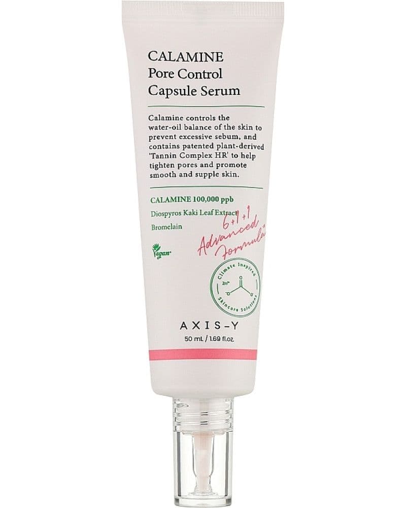 Себорегулююча сироватка для звуження пор AXIS-Y Calamine Pore Control Capsule Serum