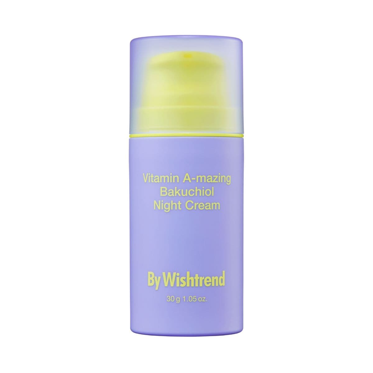Нічний омолоджуючий крем By Wishtrend Vitamin A-mazing Bakuchiol Night Cream, 30 мл