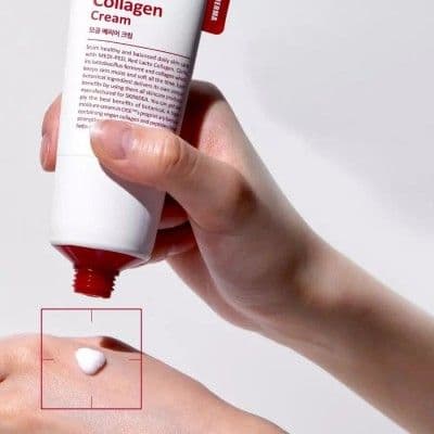 Бар'єрний крем для обличчя з колагеном Medi-Peel Red Lacto Collagen Barrier Cream 2