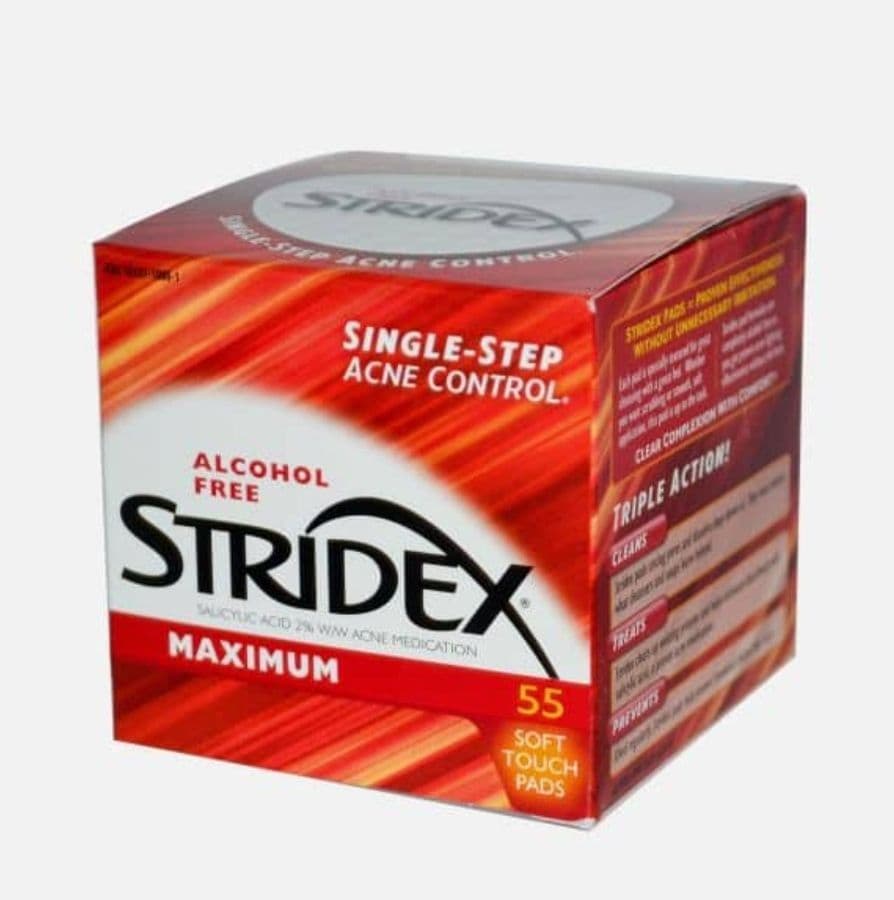 Очищуюча педи із саліциловою кислотою проти висипів та комедонів Stridex clear pads