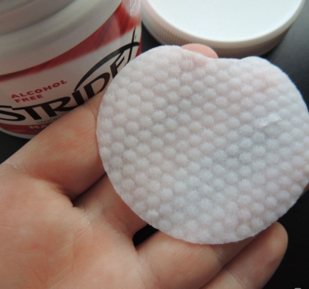 Очищуюча педи із саліциловою кислотою проти висипів та комедонів Stridex clear pads 3