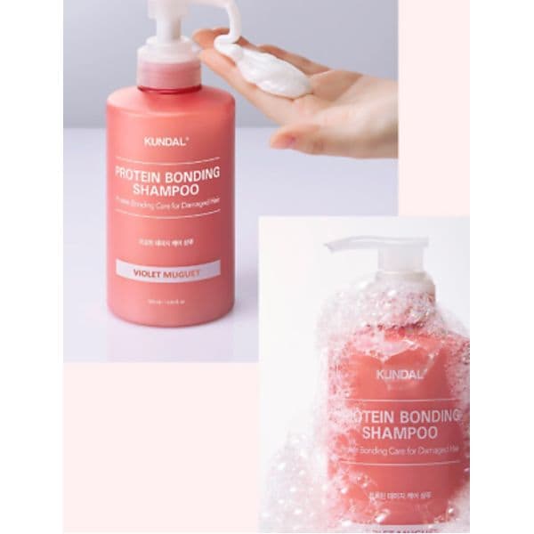 Шампунь для пошкодженого волосся "Іланг-Іланг" KUNDAL Protein Bonding Shampoo Ylang Ylang 2