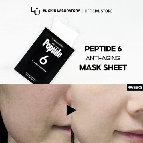 Омолоджуюча пептидна маска W.Skin Laboratory 6 Complex Peptide Mask 2
