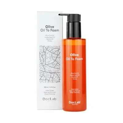 Делікатний засіб для вмивання 2-в-1 DOCLAB Olive Oil To Foam