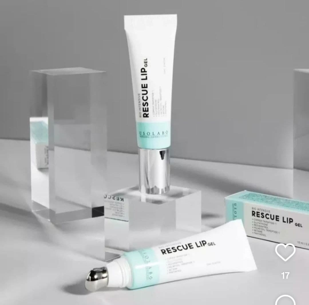 Інтенсивний пептидний гель для губ USOLAB Bio Intensive Rescue Lip Gel 4