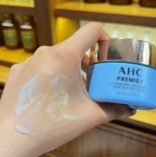 Ультразволожувальна омолоджуюча нічна маска з ромашковою водою АНС Premier camomile soothing mask 3