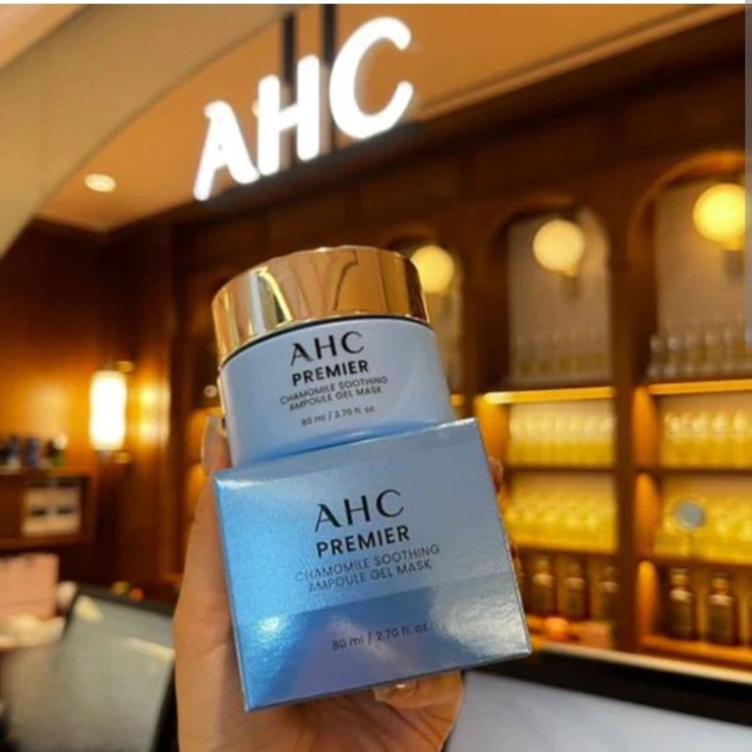 Ультразволожувальна омолоджуюча нічна маска з ромашковою водою АНС Premier camomile soothing mask 4