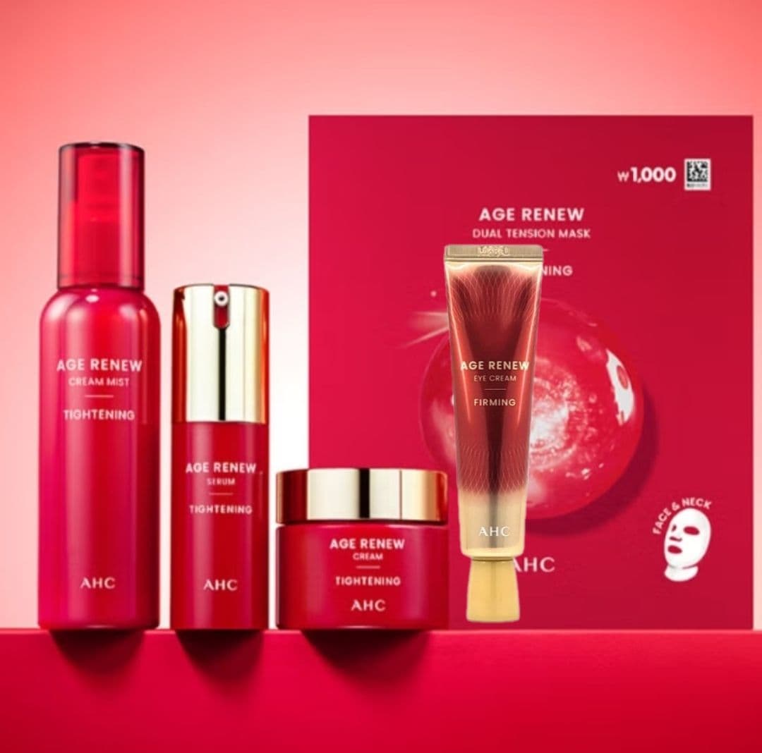 Ліфтинг-крем для обличчя AHC Age Renew Cream Tightening 3