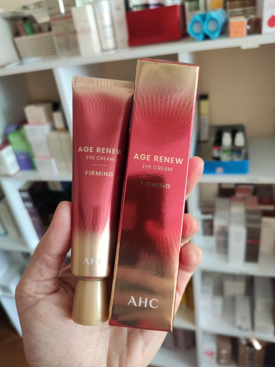 Ліфтинг крем з пептидами для шкіри навколо очей AHC age renew tightening eye cream  2