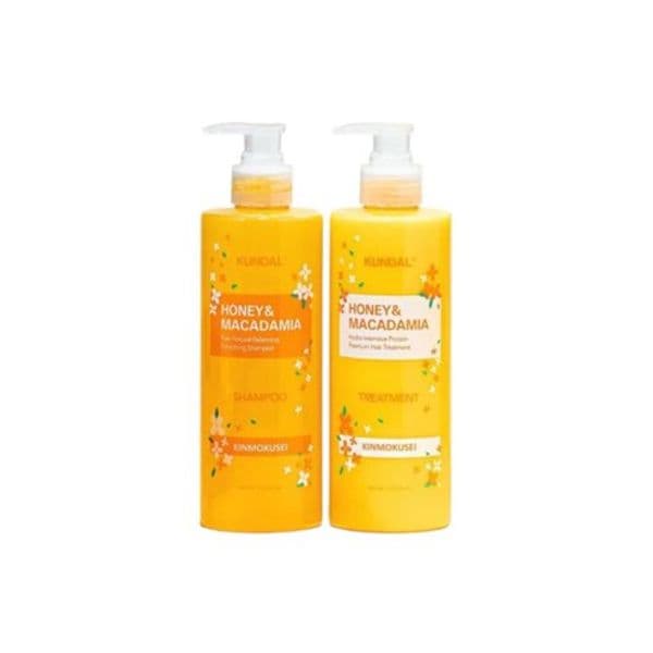 Набір для догляду за волоссям з ароматом османтусу KUNDAL Osmanthus Edition Shampoo & Treatment  2