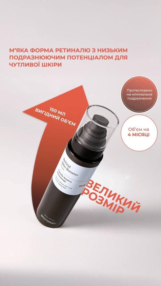 Зміцнювальна сироватка для обличчя з ретиналем MEDITHERAPY Retinal Skin Booster Serum 3