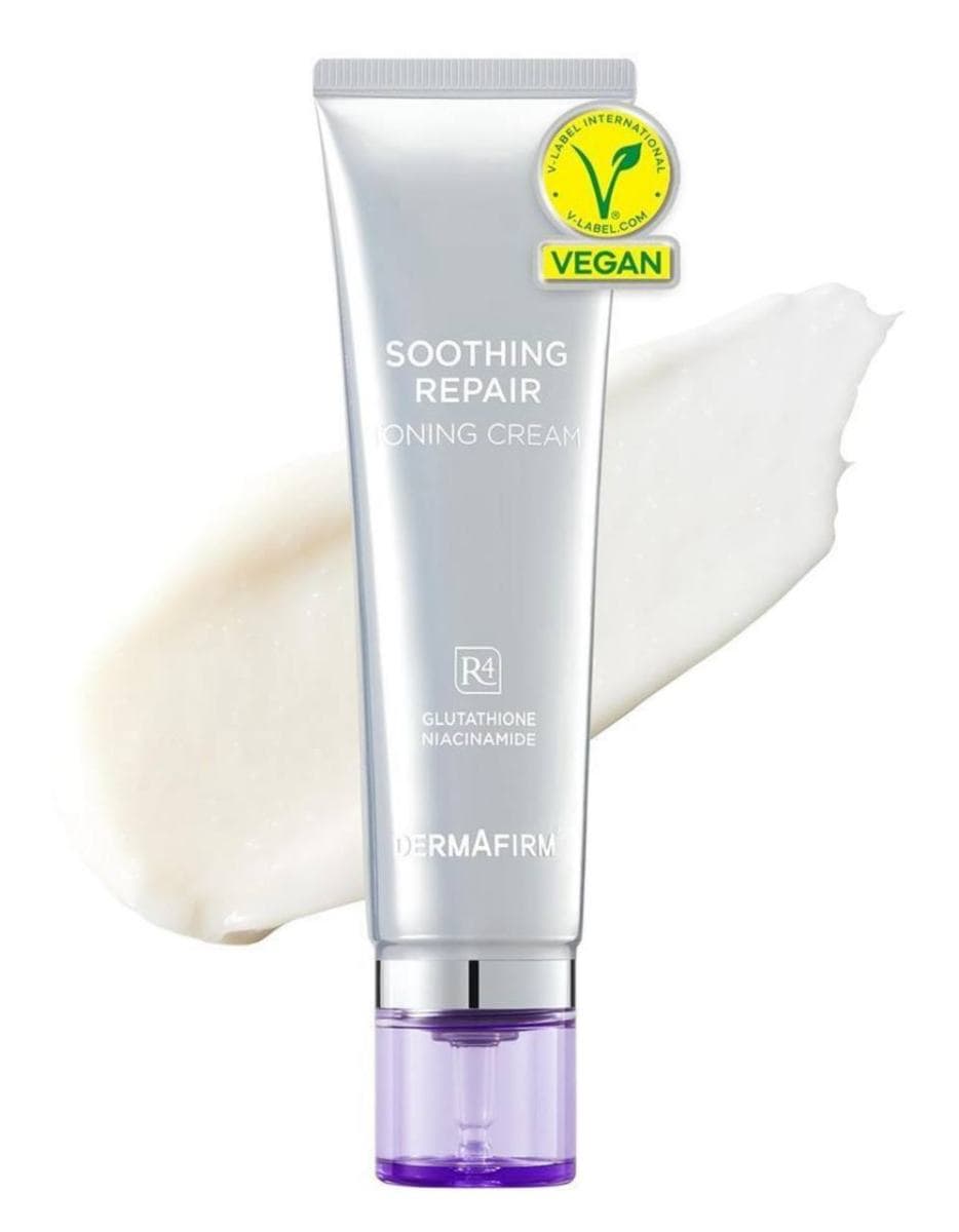 Заспокійливий відновлюючий крем DermAfirm Soothing Repair Toning Cream R4