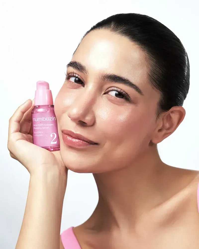 Сироватка для пружності шкіри з PDRN і колагеном Numbuzin No.2 Rose PDRN Collagen Plumping Serum 2