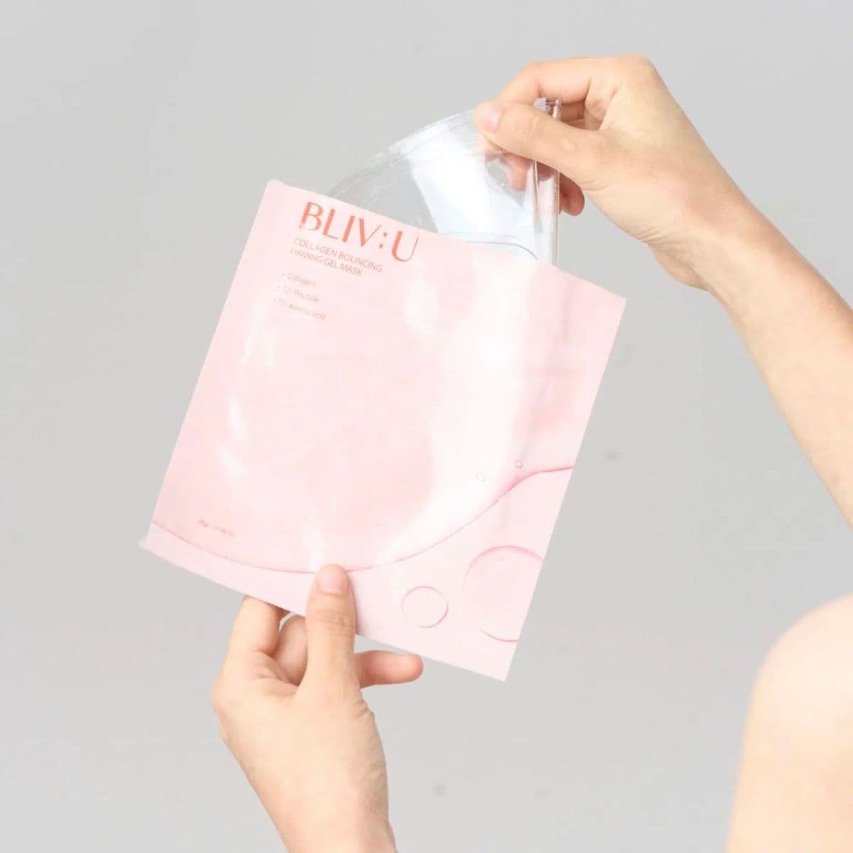 Гідрогелева маска з концентрованою колагеновою есенцією BLIV:U Collagen Bouncing Firming Gel Mask 