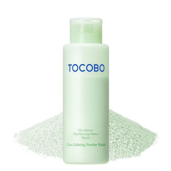 М'яка ензимна пудра з екстрактом центели TOCOBO Cica Calming Powder Wash