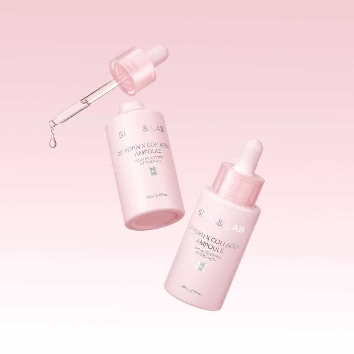 Сироватка для пружності та зволоження шкіри SKIN&LAB 3D PDRN × Collagen Ampoule