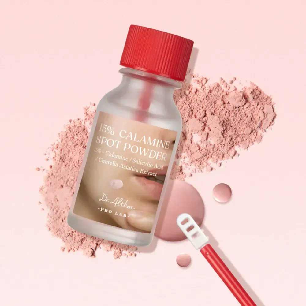 Точковий засіб проти запалень з каламіном і кислотами Dr.Althea 15% Calamine Spot Powder