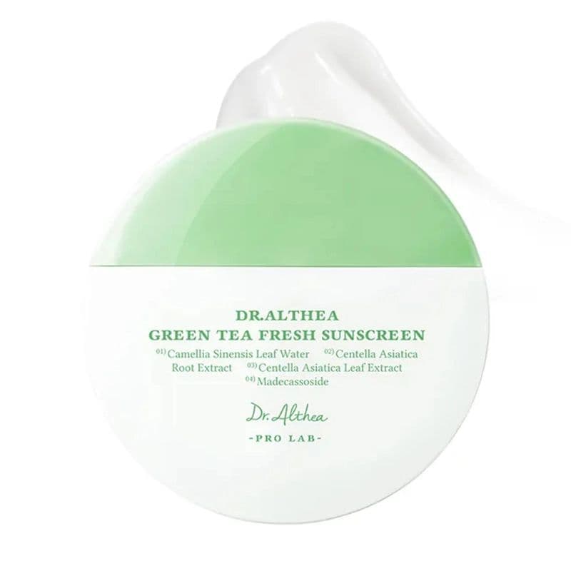 Сонцезахисний крем з екстрактом зеленого чаю Dr.Althea Green Tea Fresh Sunscreen