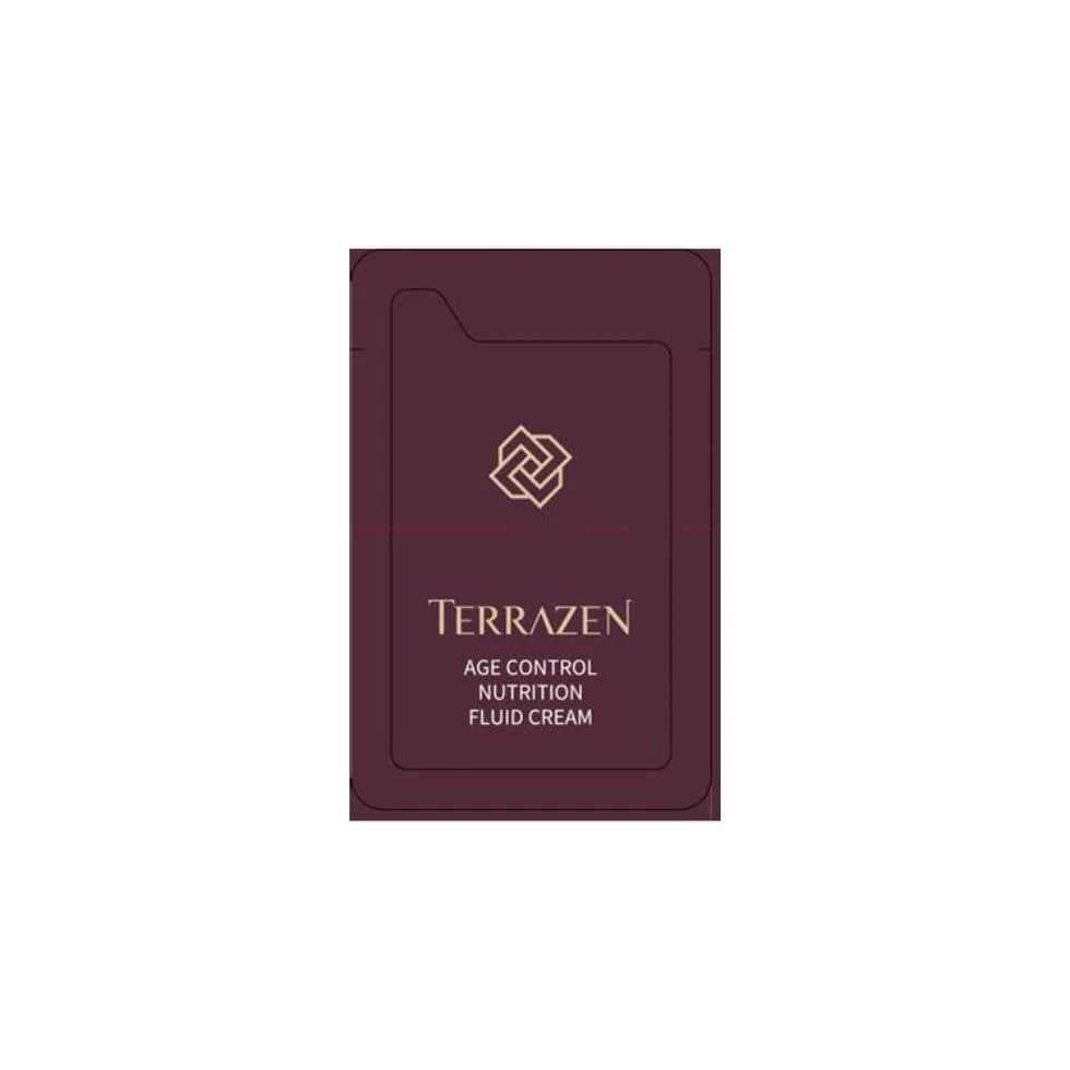 Омолоджуючий поживний крем-флюїд для обличчя з природним комплексом проти зморшок TERRAZEN AGE CONTROL NUTRITION FLUID CREAM ТЕСТЕР 