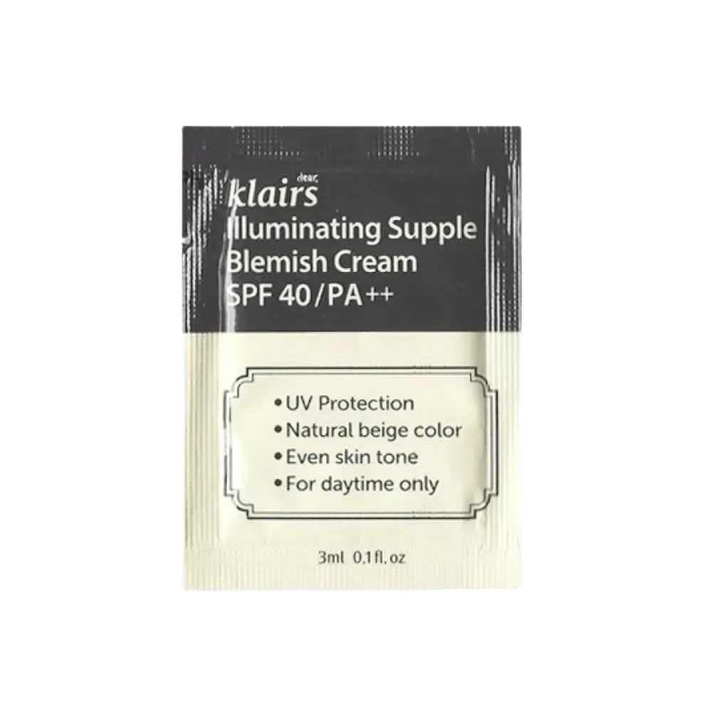 Багатофункціональний ВВ-крем Dear, Klairs Illuminating Supple Blemish Cream SPF 40++ ТЕСТЕР