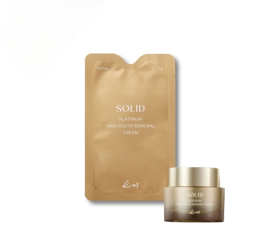 Інтенсивний оновлюючий та ущільнюючий крем Solid Platinum Koy NMN Youth Renewal Cream ТЕСТЕР