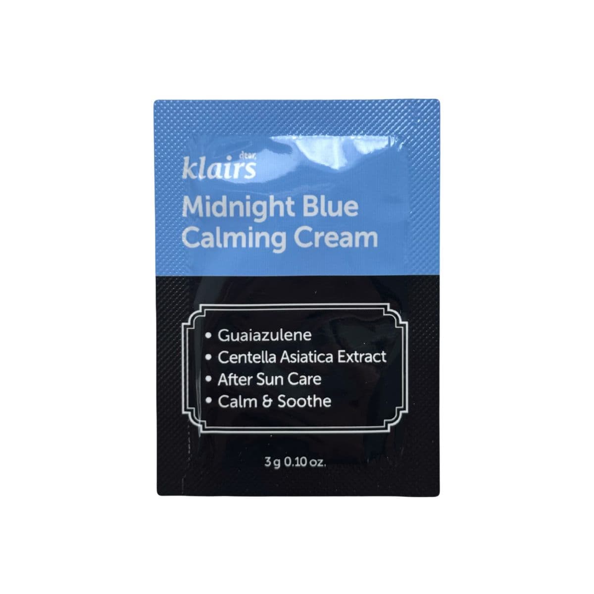 Заспокійливий нічний крем для обличчя Dear Klairs Midnight blue calming cream ТЕСТЕР
