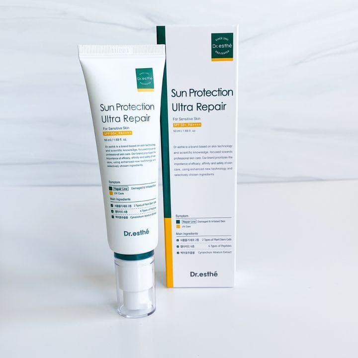 Інноваційний сонцезахисний засіб з відновлюючим ефектом Dr.esthé Sun Protection Ultra Repair SPF 50+ PA++++ 2