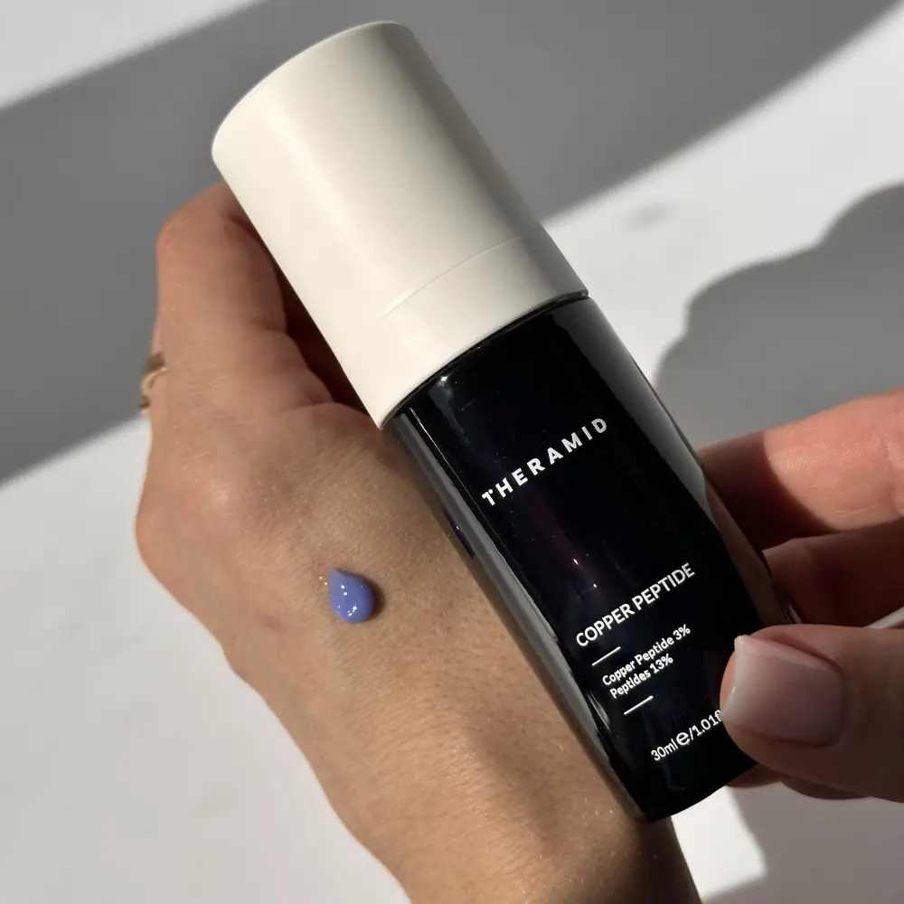 Антивікова сироватка з пептидами міді THERAMID Copper Peptide, Мініатюра  2