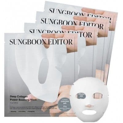 Маска для посилення колагенової активності Sungboon Editor Deep Collagen Power Boosting Mask