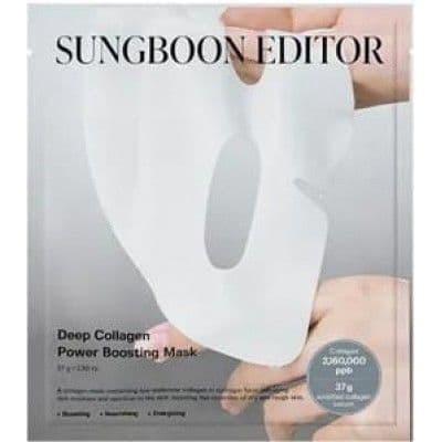Маска для посилення колагенової активності Sungboon Editor Deep Collagen Power Boosting Mask 3