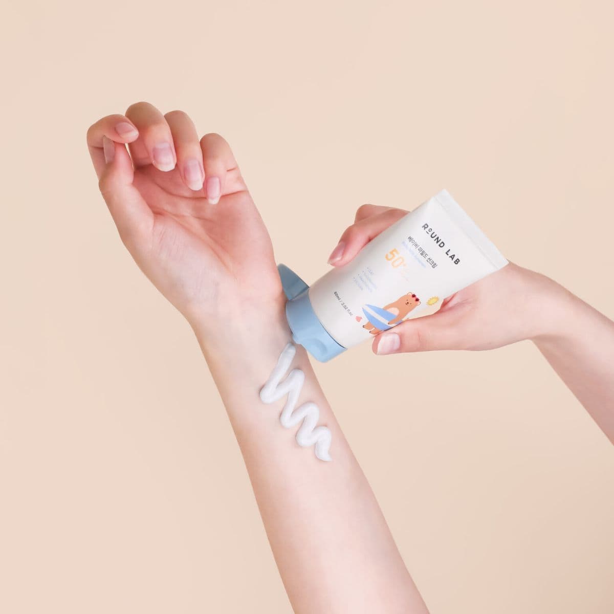 Дитячий сонцезахисний крем ROUND LAB Baby Mild Sunscreen 2