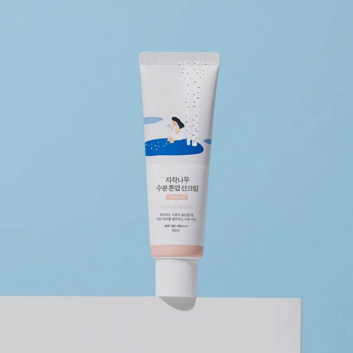 Тонувальний сонцезахисний крем з березовим соком ROUND LAB Birch Juice Moisturizing Tone Up Sunscreen 2