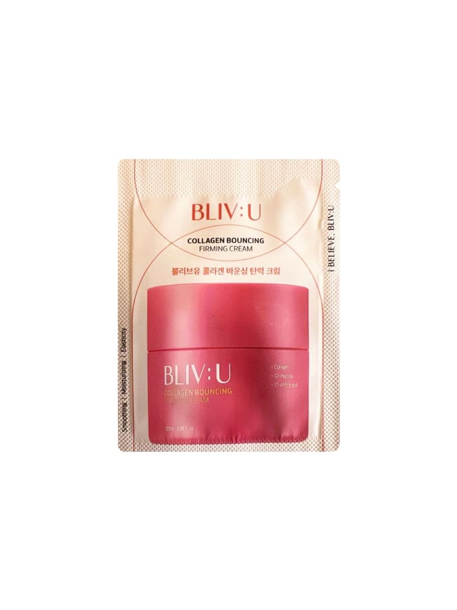 Крем для обличчя з колагеном BLIV:U Collagen Bouncing Firming Cream ТЕСТЕР