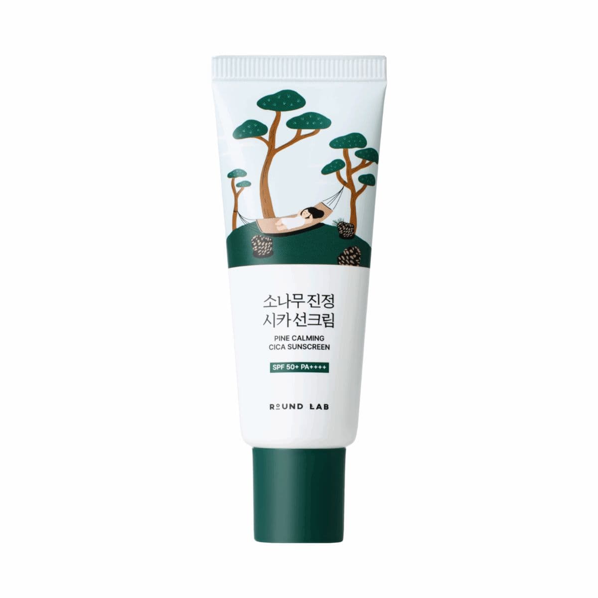 Сонцезахисний крем з екстрактом голок сосни ROUND LAB Pine Calming Cica Sunscreen