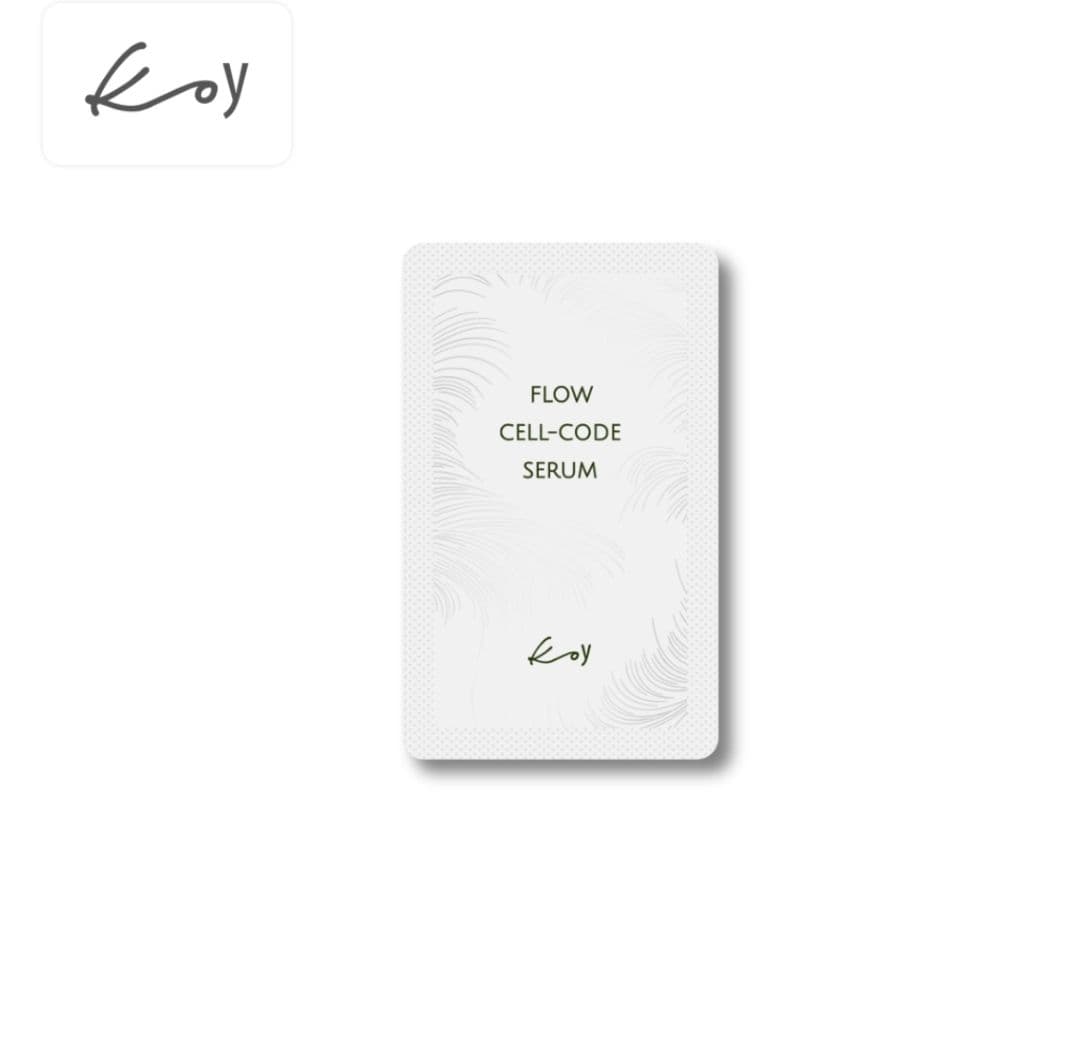 Клітинна киснева сироватка Koy Flow Cell – Code Serum ТЕСТЕР