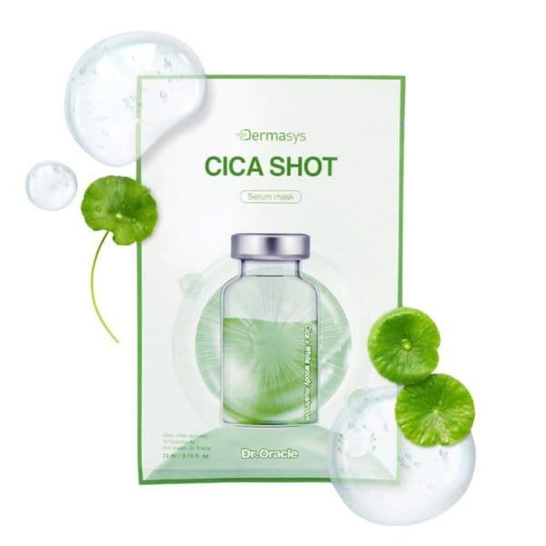 Маска для обличчя заспокійлива з центелою Dr.Oracle Cica Shot Serum Mask