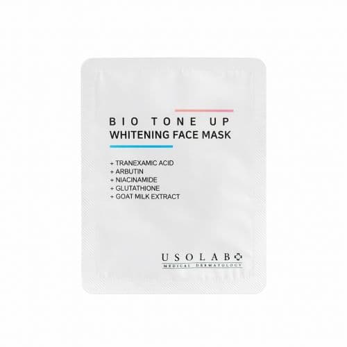 Маска для освітлення шкіри та ефекту миттєвого сяяння Usolab Bio Tone Up Whitening Mask ТЕСТЕР